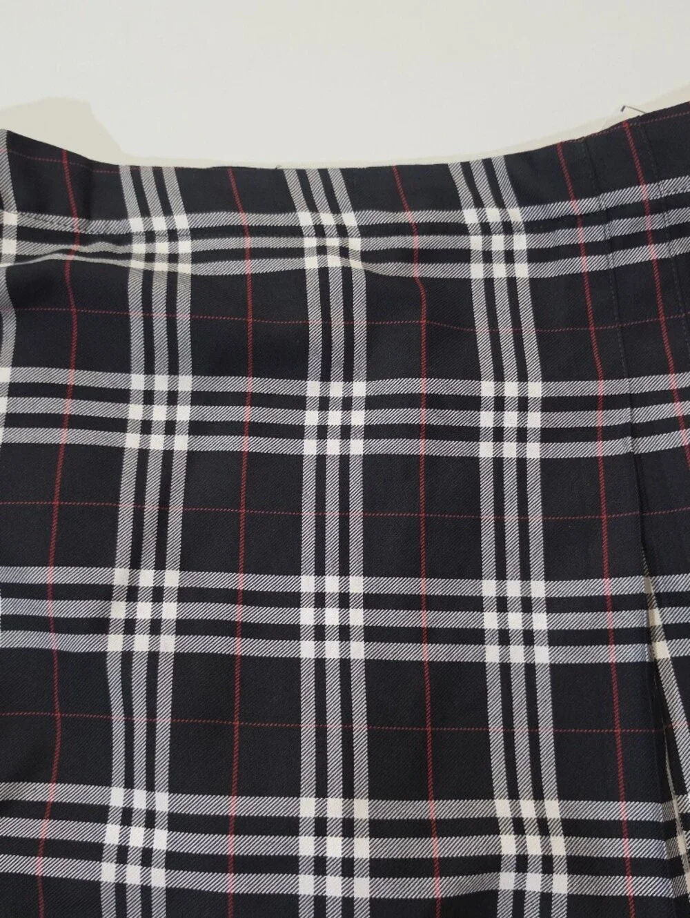 NWT Becky Thatcher Tartan Plaid Skirt Girls Size 20 Blue Grey School Uniform